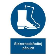 Skilt P219 Sikkerhedsfodtøj 210x297 plast product photo