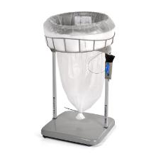 Longopac Stand bin bag holder Maxi with waste bag and clips product photo