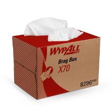 Wiper KC Wypall X70 Brag Box white 42.6x28.2cm 1 ply product photo