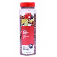 Chilli crushed sprinkler clear plastic with red lid 400g product photo