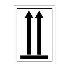 Label 132.391 Arrow up 105x74mm product photo