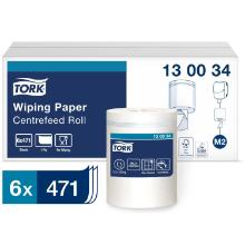 Aft&oslash;rringsrulle Tork CF Standard M2 hvid 165m 1 lag product photo