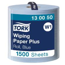 Centerfeed roll Tork Plus W1 blue 510m 369x340mm 2 layers product photo