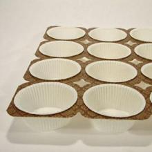 Muffin Trays 576x384mm 6x24 Cups 100G product photo