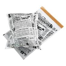 Pose Old News papir/PE 450x285mm med tapelukning product photo