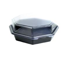 Lunchbakke Octaview sort/klar PS &Oslash;230xH80mm m/l&aring;g product photo