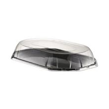 Octagonal Black Plate 460x300 10 Pcs product photo