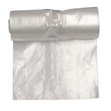 Wastebag transparent LDPE 600x700mm strong quality 45l with fold compact product photo