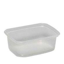 Container rect. clear PP 200ml 108x81x43mm for salad product photo