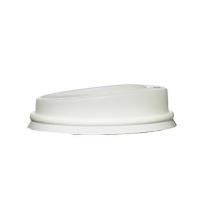 Drinking lid white CPLA BIO &Oslash;80mm f/Love Nature cup 8oz product photo