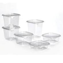 Lid SureStrip square clear PET 120x120mm - Tamper Evident product photo