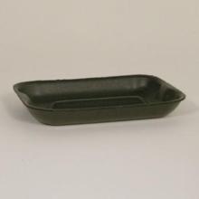 XPS tray O 1&frac12; black 225x156x30mm 2 compartments product photo