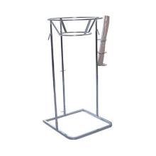 Affaldsstativ galvaniseret st&aring;l t/plastopsamling 520x640xh1020mm m/s&aelig;kkeholder product photo