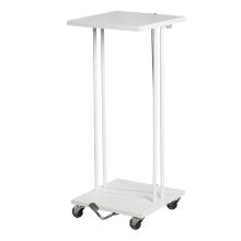 White stand with lid 485x365x865mm for 60l waste bags product photo