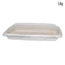 L&aring;g rekt klar RPET 230x160mm til bagasse bakke product photo