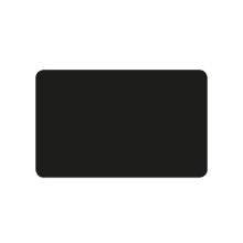 Skilt sort mat 54x86mm product photo