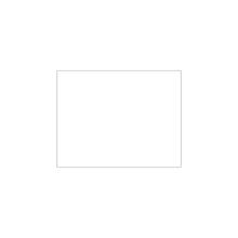 Etiket 46x36mm hvid thermo uden lak permanent &Oslash;40 product photo