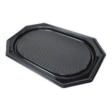 Plastfad sort PET 360x540mm stort 8-kant product photo