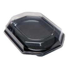 Plastl&aring;g til plastfad klar PET 310x460x65mm mellem 8-kant product photo