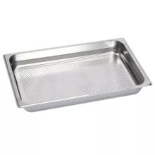 Gastronorm Pan stainless steel 1/1GN 6.5cm 9.2l perforated product photo