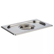 Stainless steel lid for gastronorm pan 1/4GN 265x162mm product photo