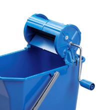 Rullepresse Mikroroll bl&aring; plast til klude product photo