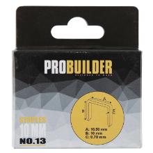 H&aelig;fteklammer galvaniseret st&aring;l 10mm til bl.a. Rapid 33 og Probuilder product photo