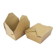 Take away box brown neutral coated w/CKB nude aqua 150x120x65mm 1000ml product photo