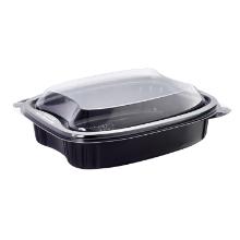 Black PP tray Bistro 700ml 190x155x41mm product photo