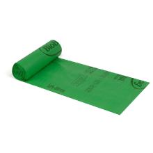 Green sack 750x1150mm 35mic with starsealed bottom compostable industrial product photo