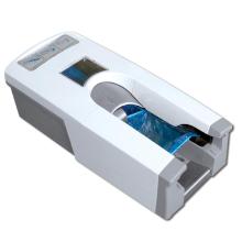 Shoe cover dispenser Classic white/silver mechanical 69.5x31.5x23cm product photo