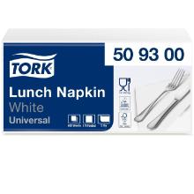 Napkin Tork Universal 4-fold white 32.5x32.5cm 1 ply product photo