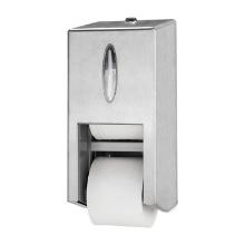 Dispenser toiletrulle u/hylse Tork Mid-size Twin T7 rustfrit st&aring;l product photo