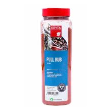 Pulled Pork str&oslash;d&aring;se klar plast med r&oslash;dt l&aring;g 600g product photo