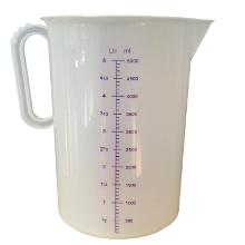 Measuring jug transparent PP 5 liters product photo