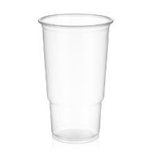 Transparent CaterSource PP cup 30cl &Oslash;80x122mm shatterproof product photo
