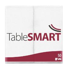 Serviet TableSmart Airlaid 1/8 fold hvid 40x40cm product photo