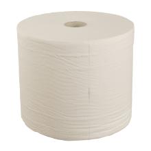 Aft&oslash;rringsrulle Industri Pristine hvid nyfiber 37.7cmx360m 4 lag product photo