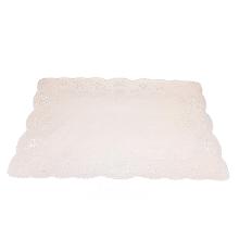 Cakepaper rect 260x370mm stamped white product photo