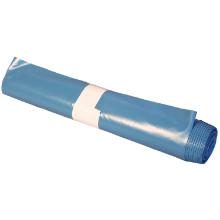 Blue LDPE sack 760x1030mm 100 micron product photo