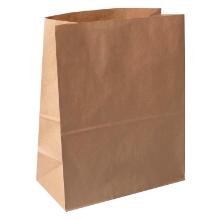 Klodsbundspose brun papir 320x170x400mm 22ltr 80g product photo