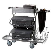 Reng&oslash;ringsvogn Vikan 580314 kompakt gr&aring; 40cm product photo