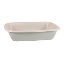 Bakke rekt natur bagasse 825ml 216x159x48mm m/PLA Liner product photo