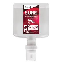 Hand Sanitiser SURE Instant Hand Sanitizer foam with perfume 4x1.3l product photo