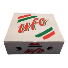 Pizza&aelig;ske hvid 26x26x3cm m/tryk Buon Appetito product photo