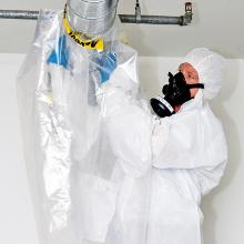 Glovebag for horizontal pipes up to 10" diameter 150mic w/ 1 gloveset product photo