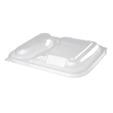 Plastl&aring;g Hot Deli 2-rums klar PP 227x177x27mm product photo