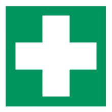 Safety Sign first aid symbol product photo