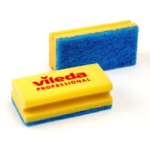 Vileda Scourer High Foam 70x150mm blue with grip 10pcs product photo