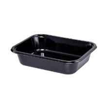 Ovnbakke 2187-1G rekt sort CPET 750ml 186x137x45mm product photo